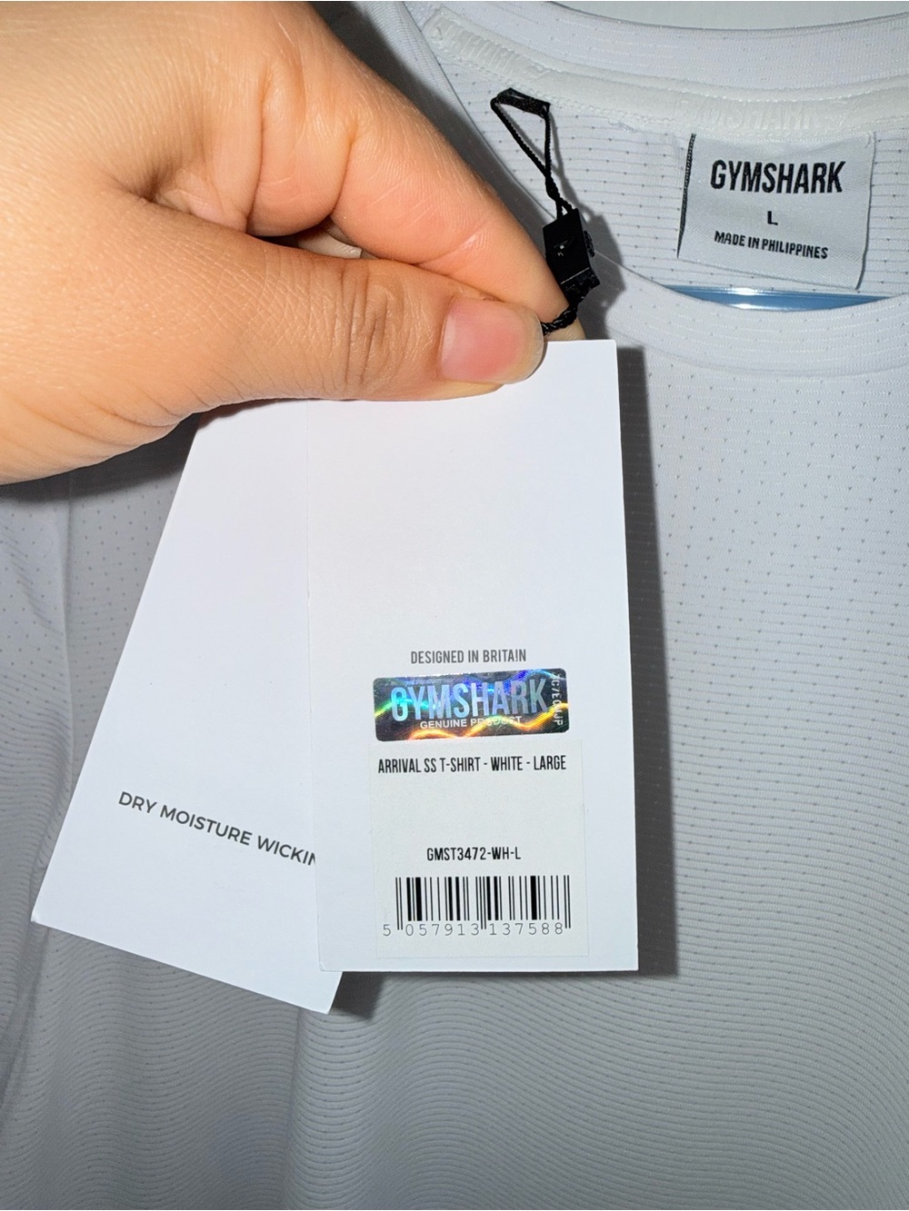 Gymshark Arrival SS t-shirt size L - Picture 5 of 5
